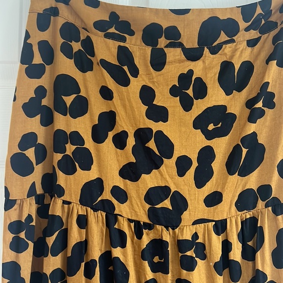 Long cheetah skirt, size 16 - Picture 6 of 8